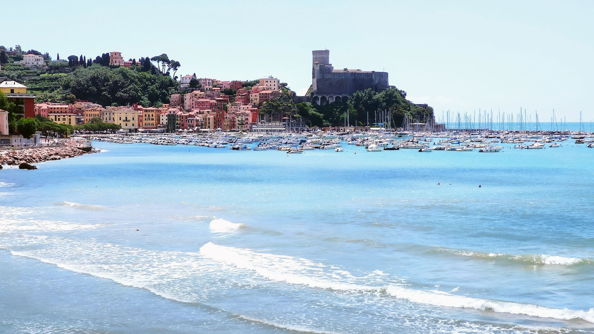 Vista del Castello di Lerici